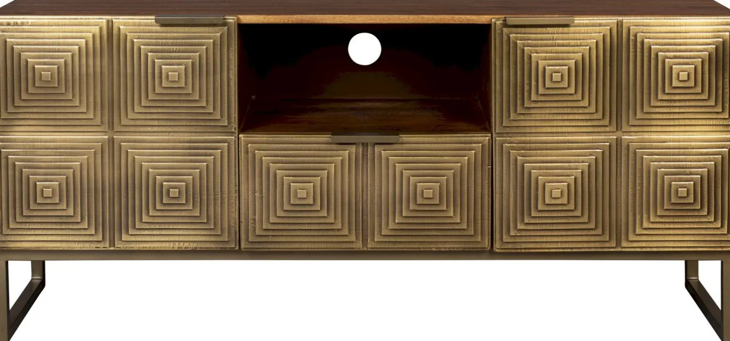 Dressoirs-Dutchbone Volan Dressoir Goud