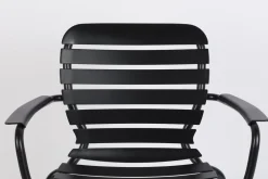 Tuinstoelen|Eetkamerstoelen Met Armleuning-Zuiver Vondel (set van 2) Armstoel Black