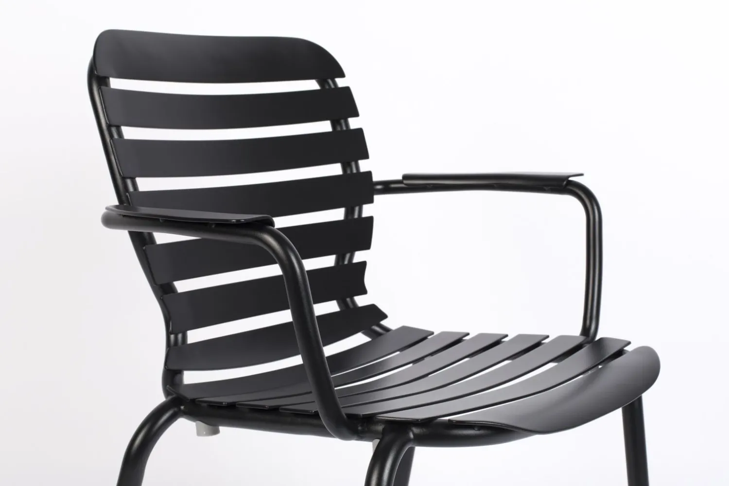 Tuinstoelen|Eetkamerstoelen Met Armleuning-Zuiver Vondel (set van 2) Armstoel Black