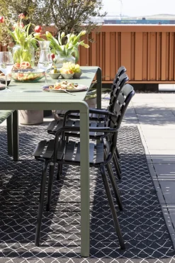 Tuinstoelen|Eetkamerstoelen Met Armleuning-Zuiver Vondel (set van 2) Armstoel Black
