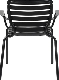 Tuinstoelen|Eetkamerstoelen Met Armleuning-Zuiver Vondel (set van 2) Armstoel Black