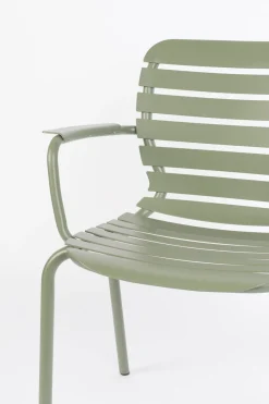 Tuinstoelen|Eetkamerstoelen Met Armleuning-Zuiver Vondel (set van 2) Armstoel Green