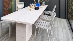 Tuinstoelen|Eetkamerstoelen Zonder Armleuning-Zuiver Vondel (set van 2) Eetkamerstoel Clay