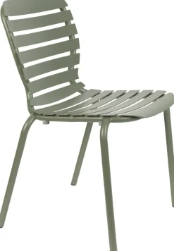Tuinstoelen|Eetkamerstoelen Zonder Armleuning-Zuiver Vondel (set van 2) Eetkamerstoel Green