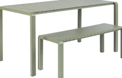 Tuintafels|Rechthoekige Eettafels-Zuiver Vondel Tuintafel Green