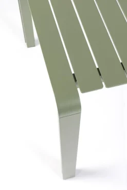 Tuintafels|Rechthoekige Eettafels-Zuiver Vondel Tuintafel Green