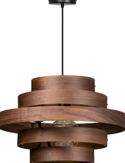 Hanglampen|Hanglampen-Eijerkamp Collectie Walnut Hanglamp Bruin