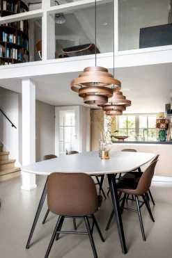 Hanglampen|Hanglampen-Eijerkamp Collectie Walnut Hanglamp Bruin