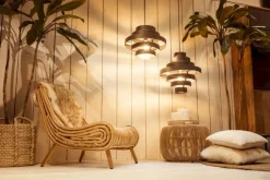 Hanglampen|Hanglampen-Eijerkamp Collectie Walnut Hanglamp Bruin