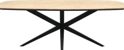 Rechthoekige Eettafels-Trendhopper Wexford Eettafel Fresh Oak