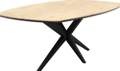 Rechthoekige Eettafels-Trendhopper Wexford Eettafel Fresh Oak