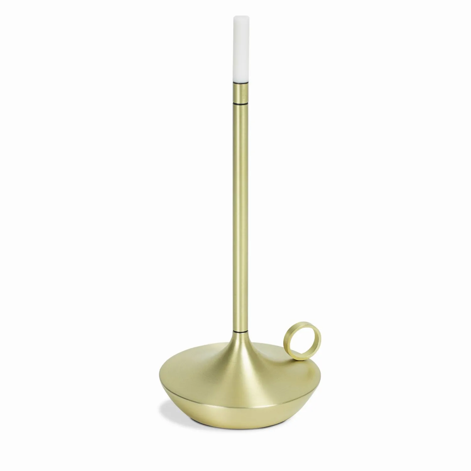 Snoerloze Tafellampen|Tafellampen-Graypants Wick Tafellamp Brass