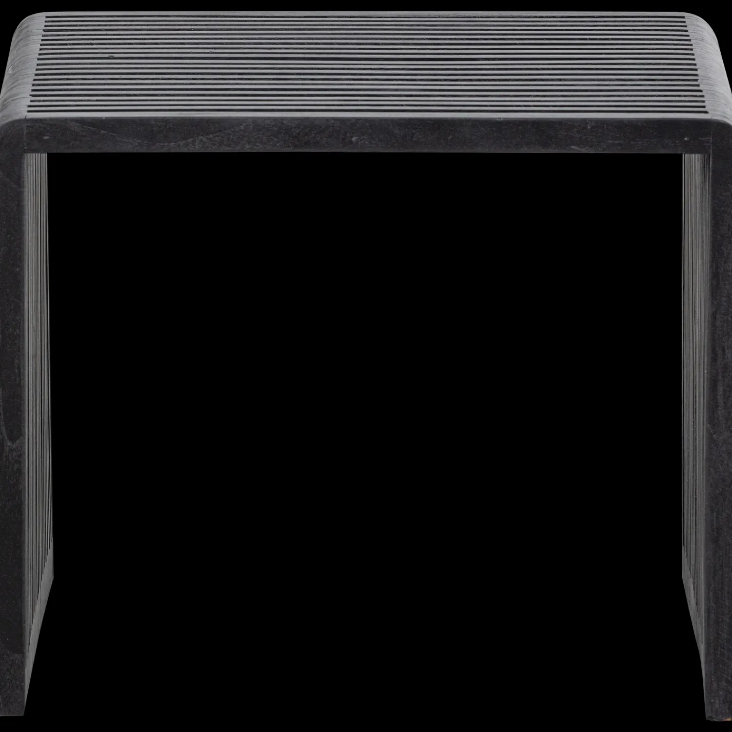 Houten Bijzettafels-WOOOD Willa Bijzettafelset Black