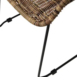 Eetkamerstoelen Met Armleuning-WOOOD Willow Eetkamerstoel Natural