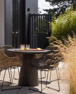 Eetkamerstoelen Met Armleuning-WOOOD Willow Eetkamerstoel Natural