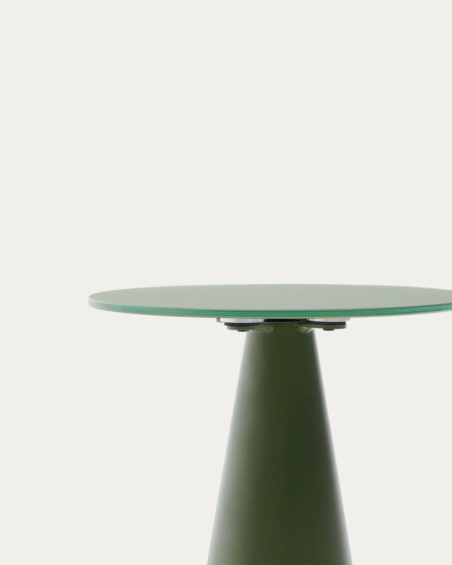 Glazen Bijzettafels-Kave Home Wilshire Bijzettafel Groen