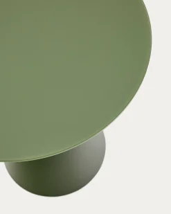Glazen Bijzettafels-Kave Home Wilshire M Bijzettafel Groen