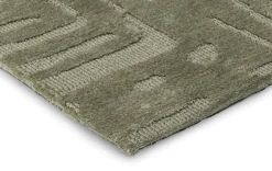 Vloerkleden|Rechthoekige Vloerkleden-COCO maison Winding Vloerkleed Olive