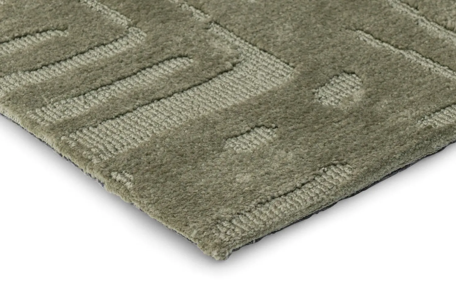 Vloerkleden|Rechthoekige Vloerkleden-COCO maison Winding Vloerkleed Olive