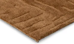Vloerkleden|Rechthoekige Vloerkleden-COCO maison Winding Vloerkleed Okergeel