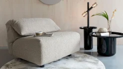 Loveseats-Zuiver Wings Loveseat Caramel