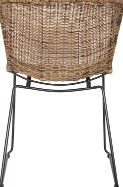 Tuinstoelen|Eetkamerstoelen Zonder Armleuning-WOOOD Wings Set van 2 Eetkamerstoel Naturel