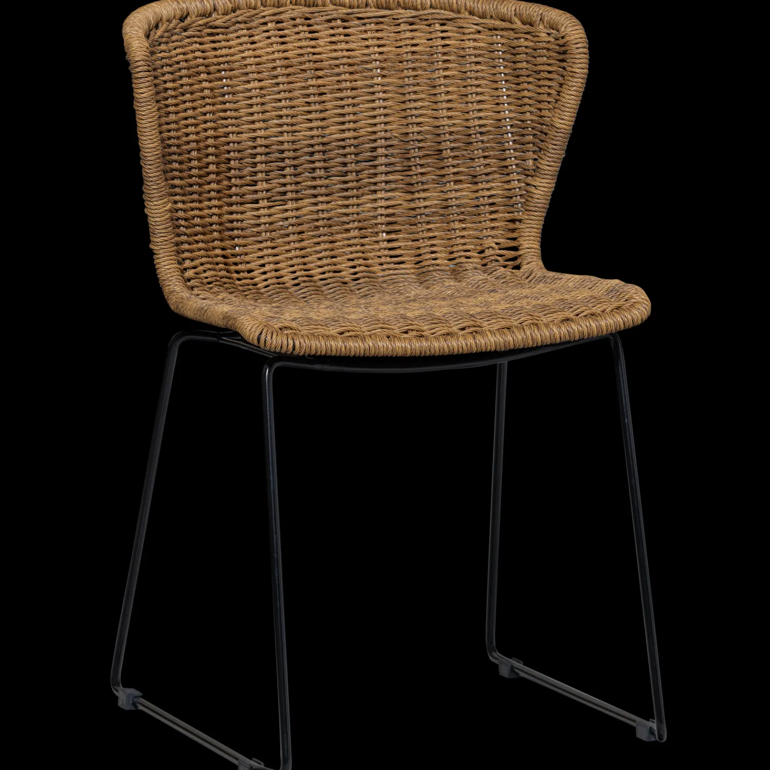 Tuinstoelen|Eetkamerstoelen Zonder Armleuning-WOOOD Wings Set van 2 Eetkamerstoel Natural