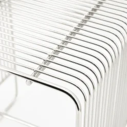 Industriële Bijzettafels-By Boo WireWorks Bijzettafel Zilver