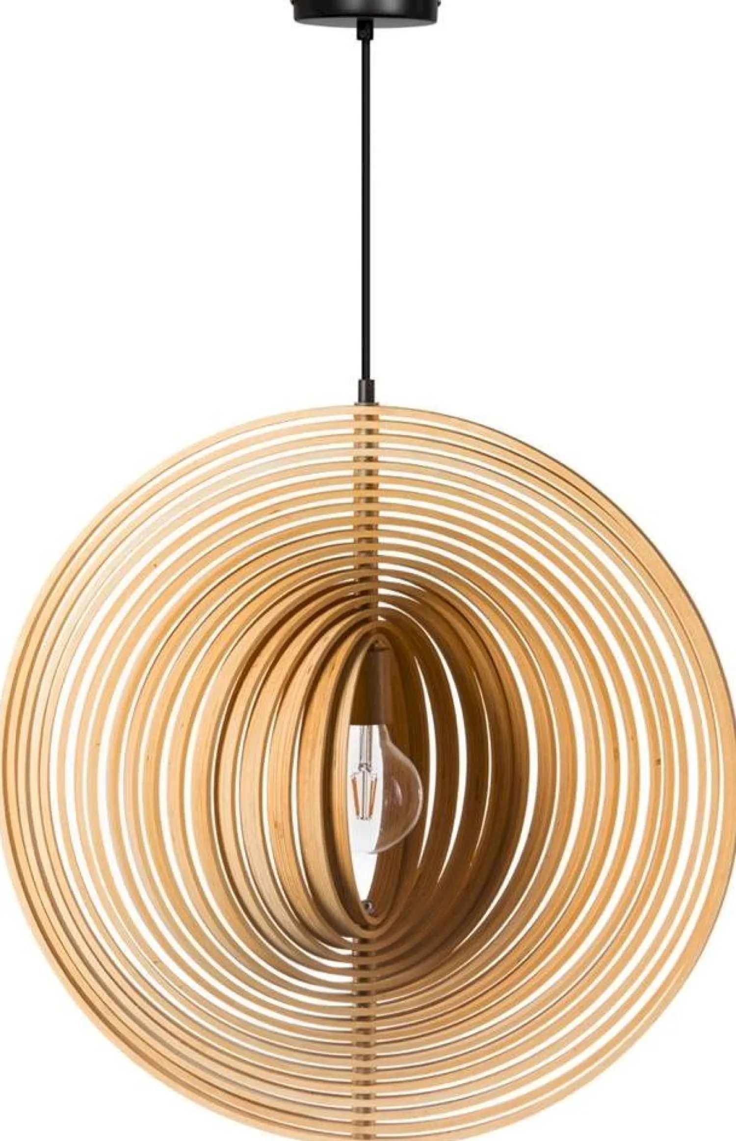 Hanglampen|Hanglampen-Eijerkamp Collectie Woody Hanglamp Naturel