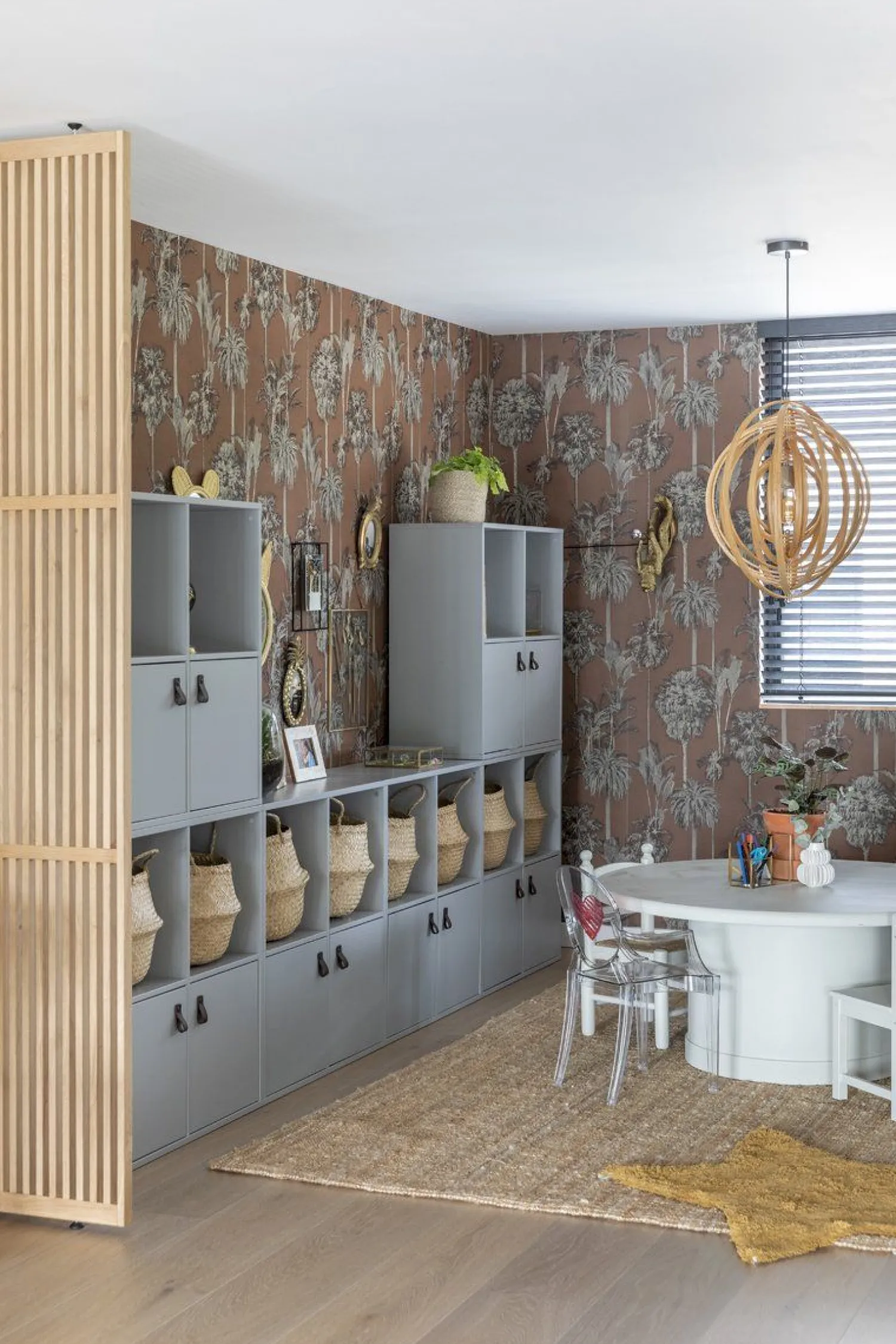 Hanglampen|Hanglampen-Eijerkamp Collectie Woody Hanglamp Naturel