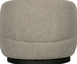 Ronde Fauteuils|Draaifauteuils-WOOOD Woolly Draaifauteuil Naturel
