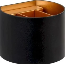 Wandlampen|Wandlampen-Lucide Xio Wandlamp Zwart