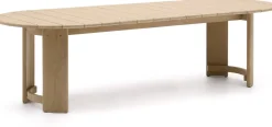 Tuintafels|Houten Eettafels-Kave Home Xoriguer Outdoor Eettafel Naturel