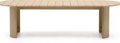 Tuintafels|Houten Eettafels-Kave Home Xoriguer Outdoor Eettafel Naturel