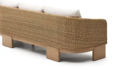 Tuinbanken-Kave Home Xoriguer Tuinbank Naturel, Wit