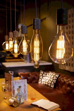 Industriële Hanglampen|Industriële Hanglampen-Calex XXL Pendel Hanglamp
