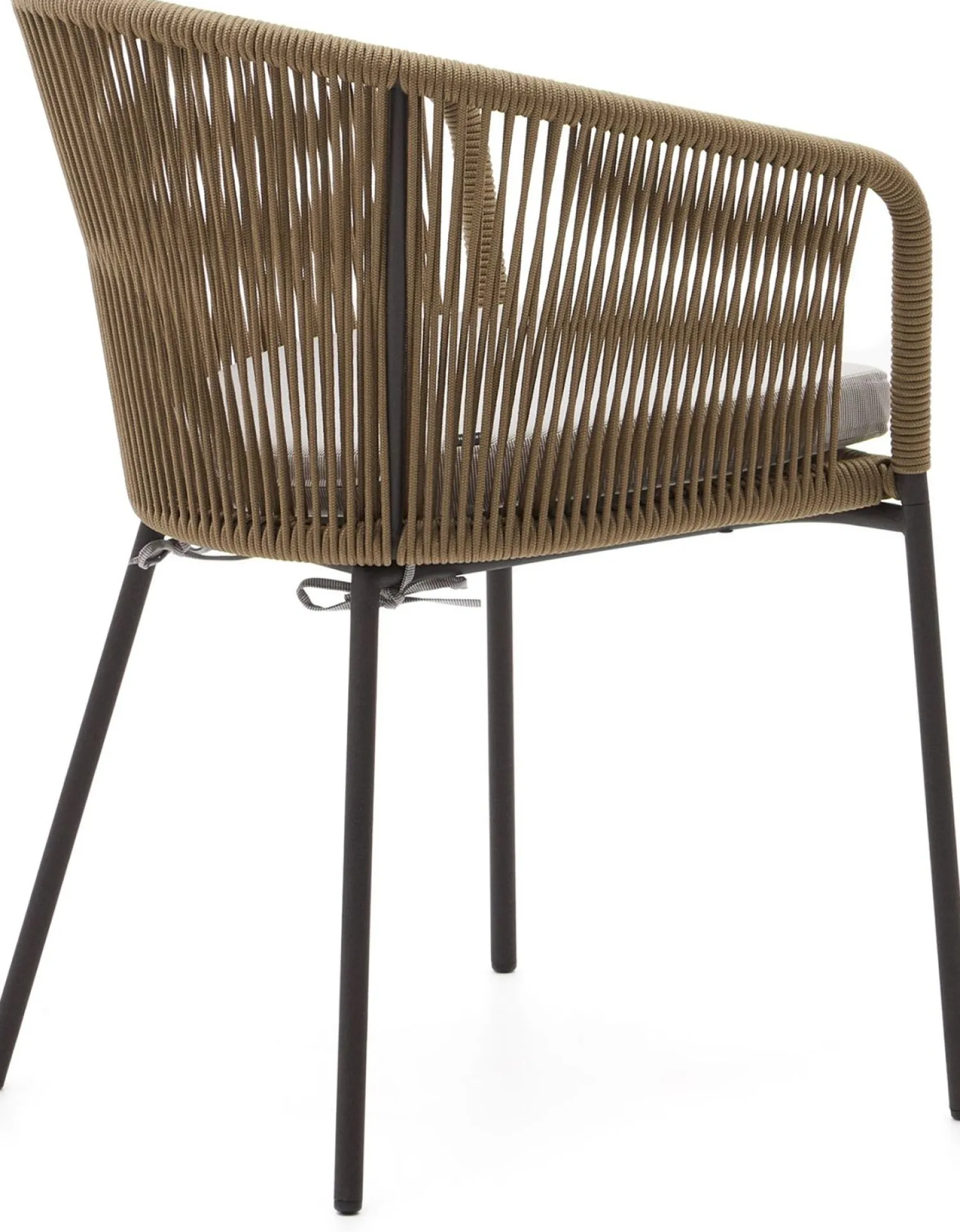 Tuinstoelen|Eetkamerstoelen Met Armleuning-Kave Home Yanet Tuinstoel Naturel, Beige