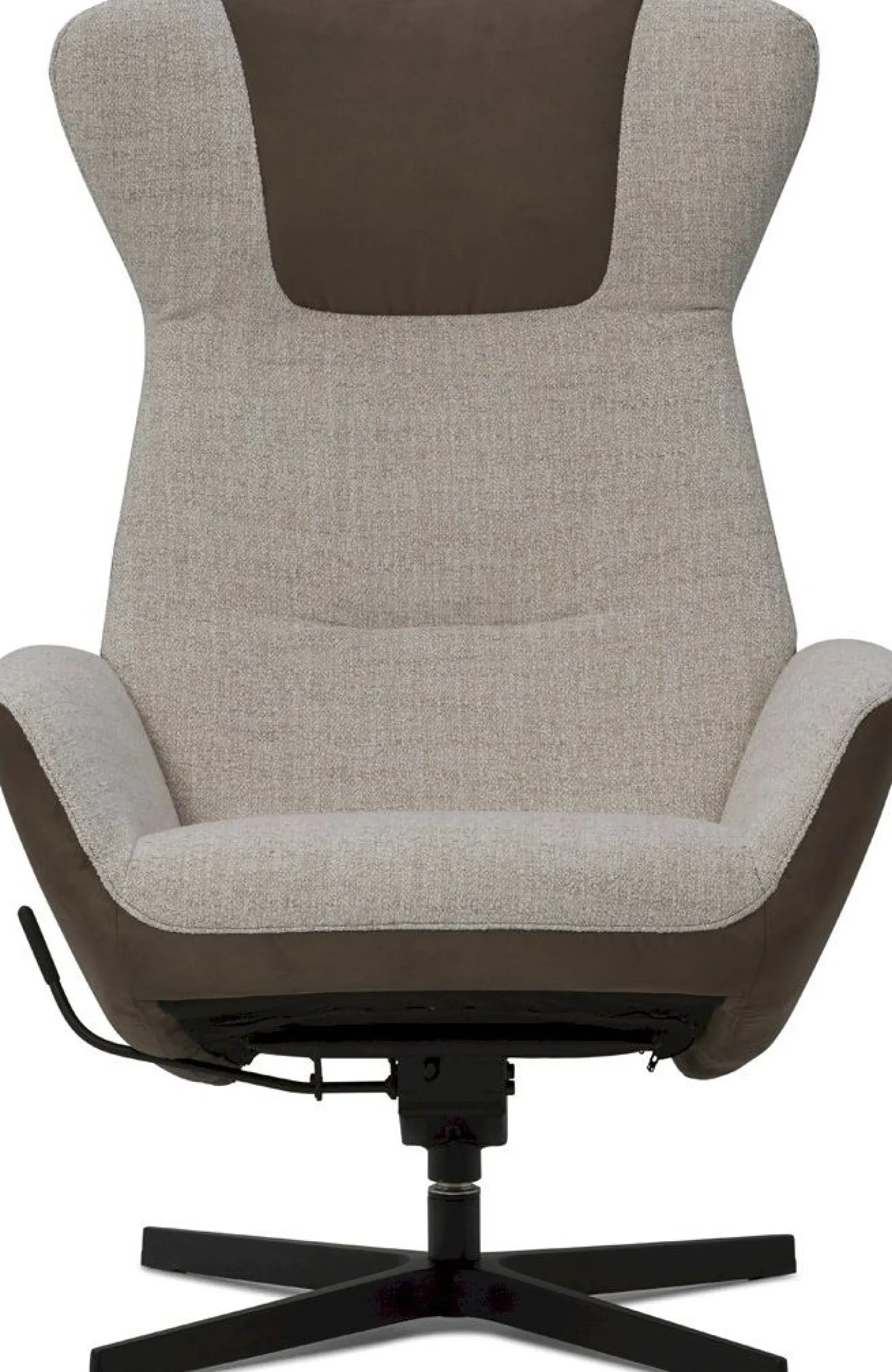 Draaifauteuils-Montèl Yani Relaxfauteuil Nature, Liver