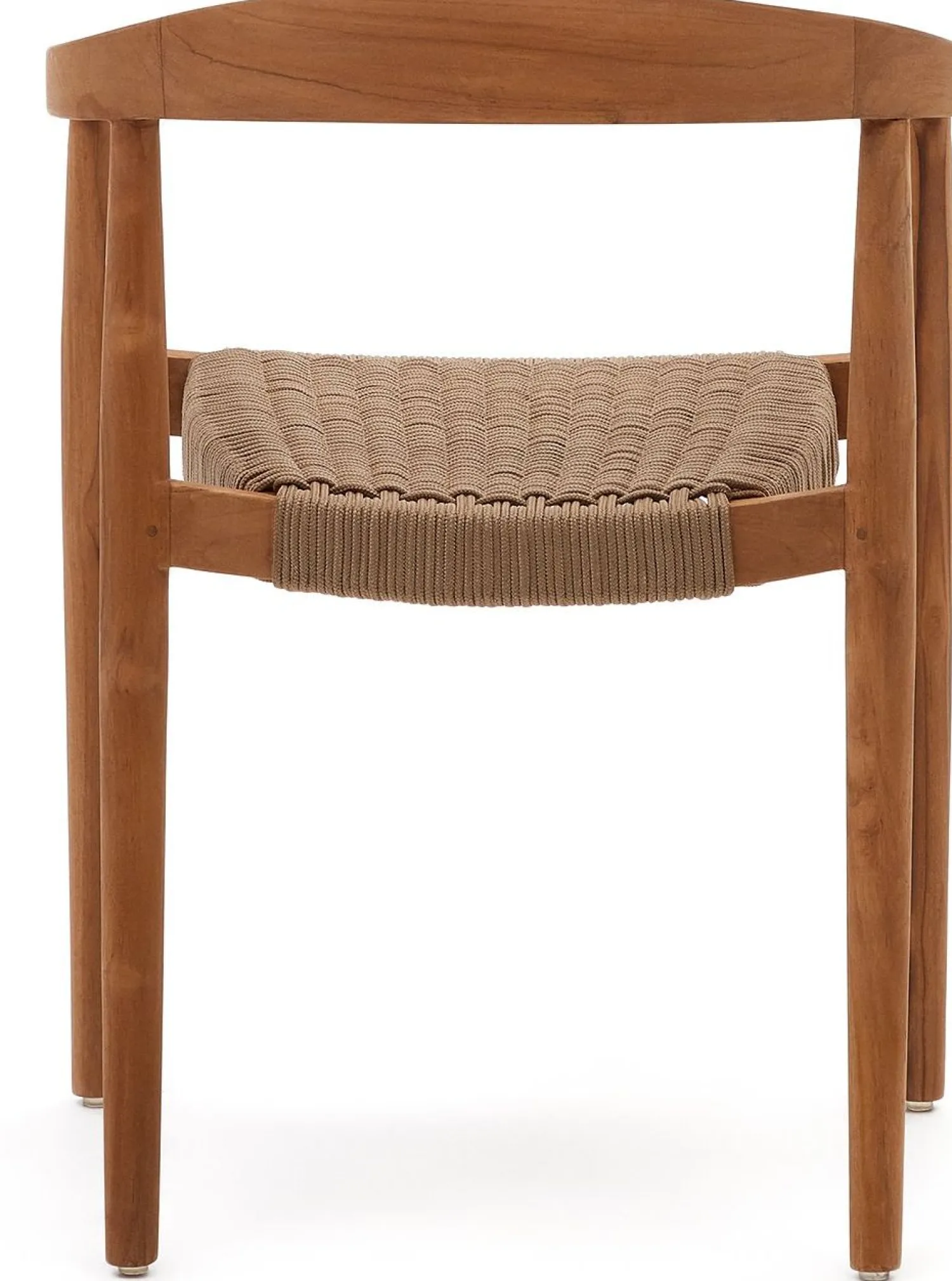 Tuinstoelen-Kave Home Ydalia Tuinstoel Bruin, Naturel