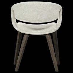 Eetkamerstoelen Met Armleuning-WOOOD Yossi Bruin Hout Eetkamerstoel Natural