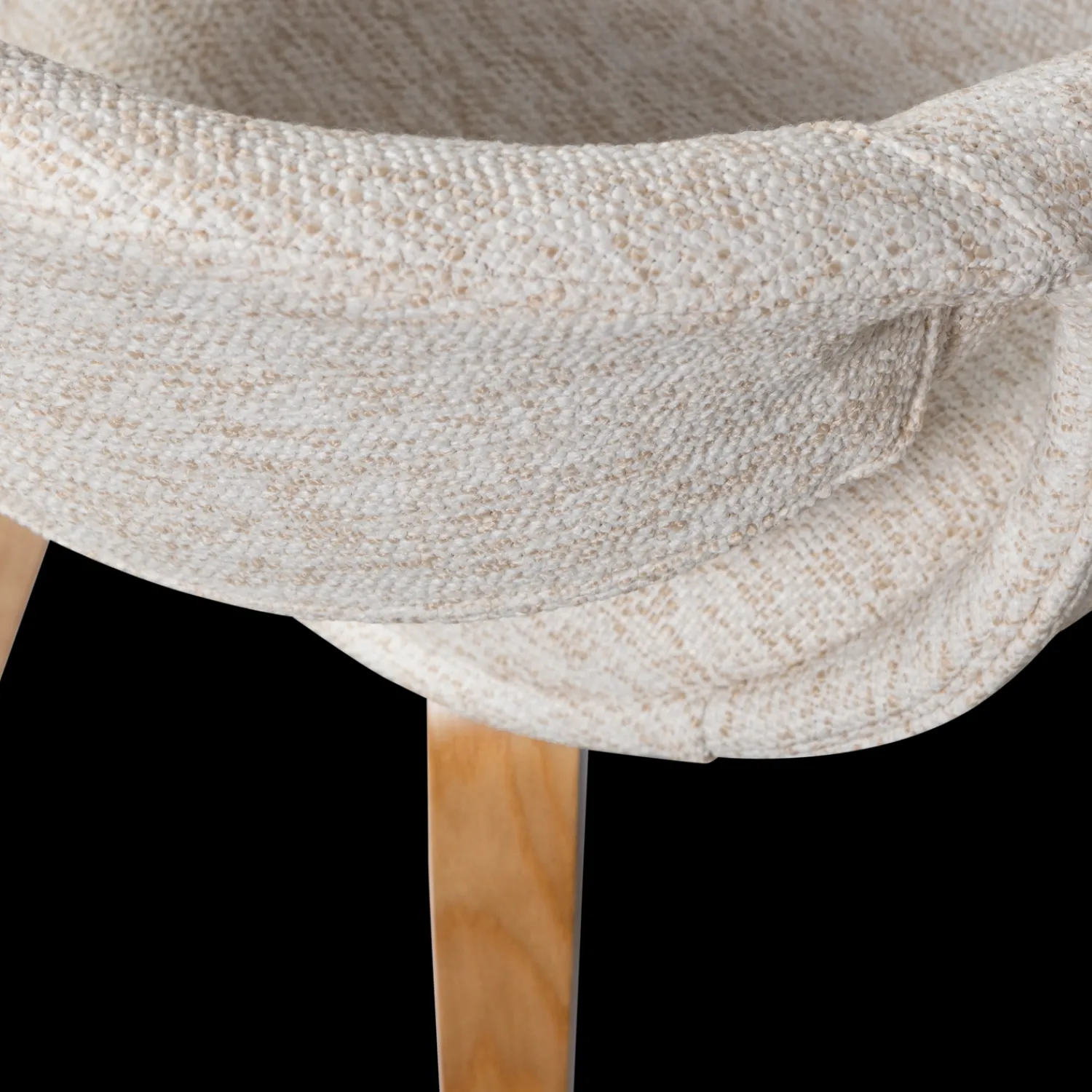 Eetkamerstoelen Met Armleuning-WOOOD Yossi Hout Eetkamerstoel Natural