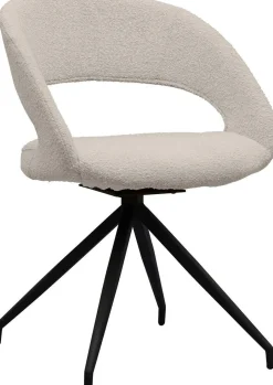 Eetkamerstoelen Zonder Armleuning-Trendhopper Yuna Touch Eetkamerstoel Toffee