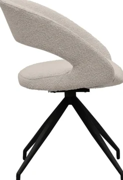 Eetkamerstoelen Zonder Armleuning-Trendhopper Yuna Touch Eetkamerstoel Toffee
