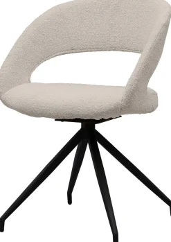 Eetkamerstoelen Zonder Armleuning-Trendhopper Yuna Touch Eetkamerstoel Toffee