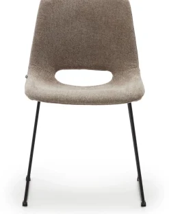 Eetkamerstoelen Zonder Armleuning-Kave Home Zahara Eetkamerstoel Beige