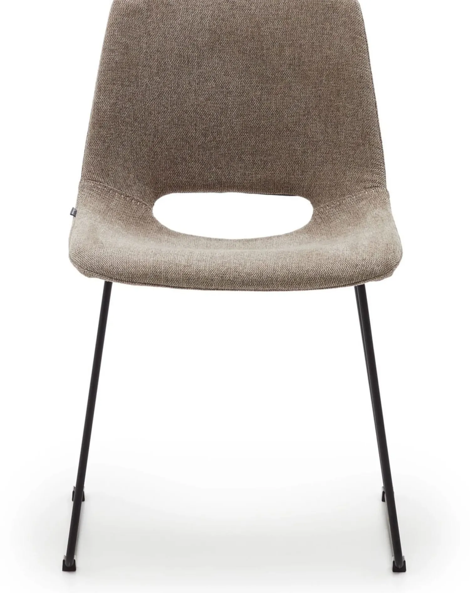 Eetkamerstoelen Zonder Armleuning-Kave Home Zahara Eetkamerstoel Beige