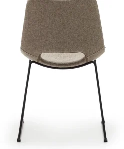 Eetkamerstoelen Zonder Armleuning-Kave Home Zahara Eetkamerstoel Beige