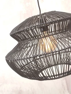 Hanglampen|Hanglampen-Good&Mojo Zanzibar Hanglamp Black
