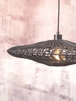 Hanglampen|Hanglampen-Good&Mojo Zanzibar S Hanglamp Black