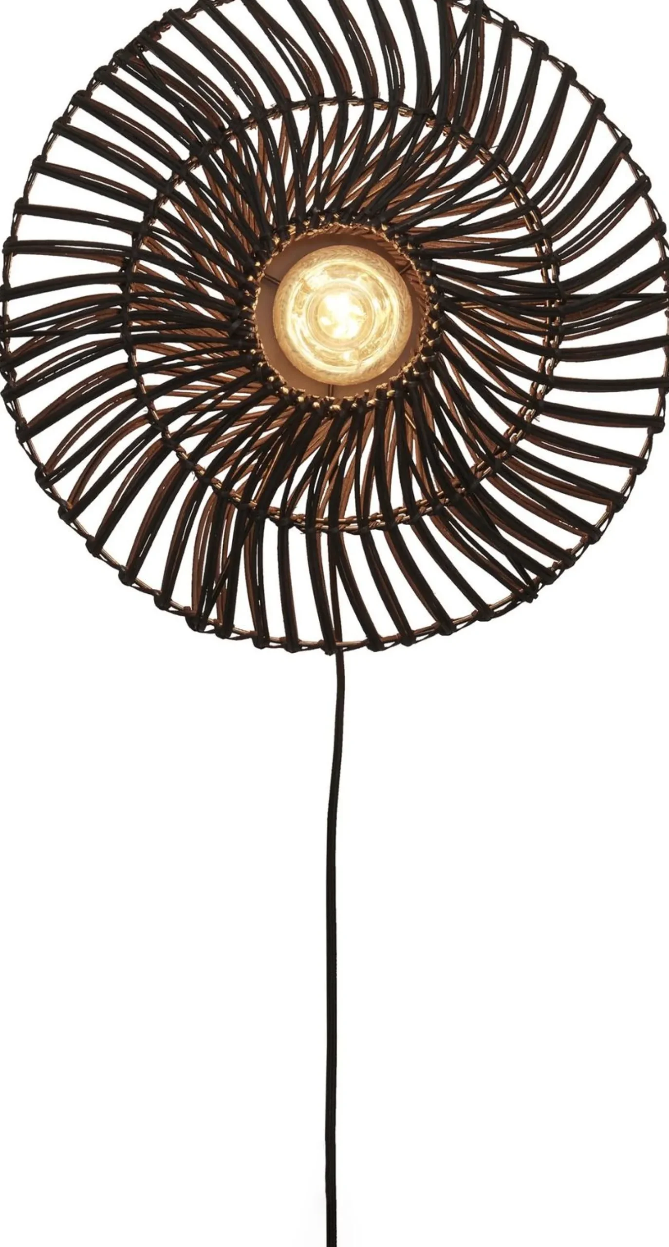 Wandlampen|Wandlampen-Good&Mojo Zanzibar S Wandlamp Black
